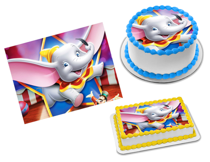 Dumbo Edible Image Frosting Sheet #24 Topper (70+ sizes)