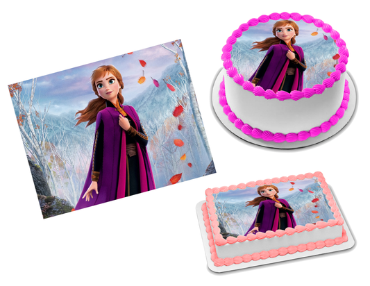 Frozen 2 Anna Edible Image Frosting Sheet #25 Topper (70+ sizes)
