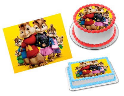 Alvin and the Chipmunks Edible Image Frosting Sheet #26 Topper (70+ sizes)