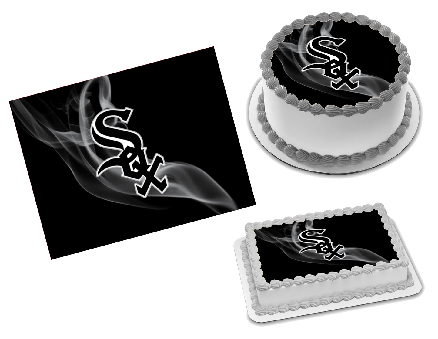 Chicago White Sox Edible Image Frosting Sheet #27 Topper (70+ sizes)