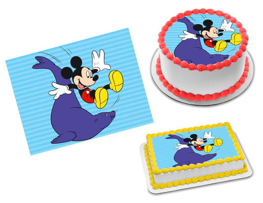 Mickey Mouse Edible Image Frosting Sheet #27 (70+ sizes)