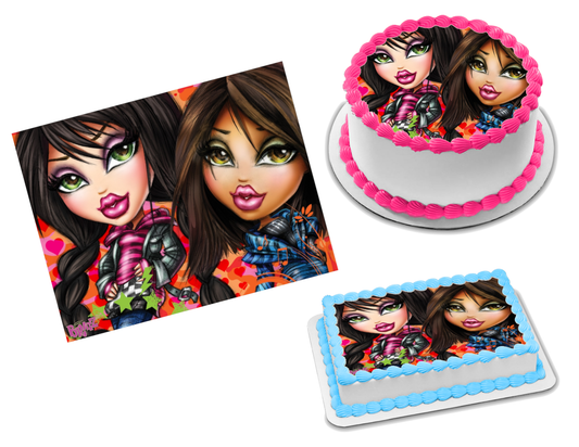 Bratz Edible Image Frosting Sheet #29 Topper (70+ sizes)