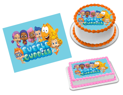 Bubble Guppies Edible Image Frosting Sheet #29 Topper (70+ sizes)