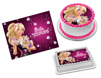 Barbie Edible Image Frosting Sheet #29 Topper (70+ sizes)