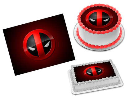 Deadpool Edible Image Frosting Sheet #3 Topper (70+ sizes)