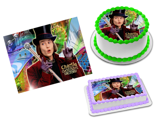 Charlie and the Chocolate Factory Edible Image Frosting Sheet #3 Topper (70+ sizes)