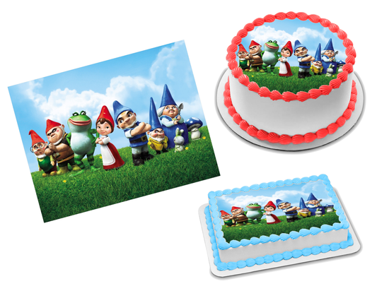 Gnomeo and Juliet Edible Image Frosting Sheet #3 Topper (70+ sizes)