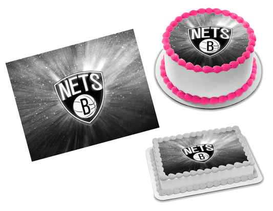 Brooklyn Nets Edible Image Frosting Sheet #3 Topper (70+ sizes)