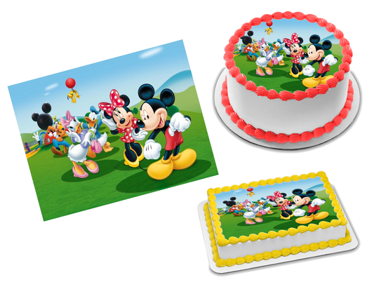 Mickey Mouse Clubhouse Edible Image Frosting Sheet #3 (70+ sizes)
