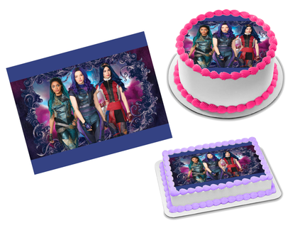 Descendants Edible Image Frosting Sheet #3 Topper (70+ sizes)