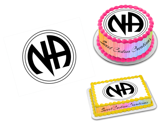 NA Narcotics Anonymous Edible Image Frosting Sheet #3 (70+ sizes)
