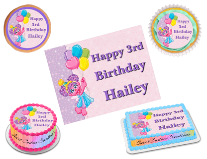 Abby Cadabby Edible Image Frosting Sheet #30 Topper (70+ sizes)