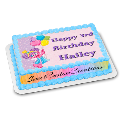 Abby Cadabby Edible Image Frosting Sheet #30 (80+ sizes)