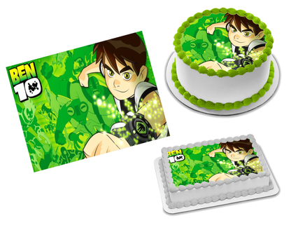 Ben 10 Edible Image Frosting Sheet #31 Topper (70+ sizes)