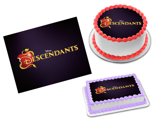 Descendants Edible Image Frosting Sheet #31 Topper (70+ sizes)