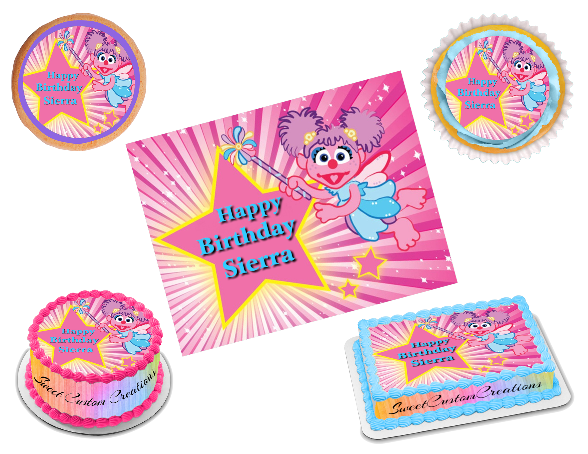 Abby Cadabby Edible Image Frosting Sheet #31 Topper (70+ sizes)