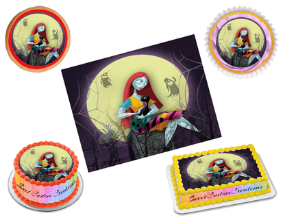 Nightmare Before Christmas Sally Edible Image Frosting Sheet #32 (70+ sizes)