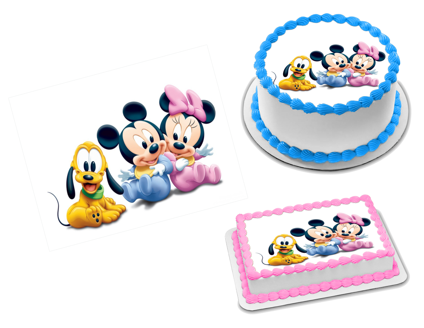 Disney Baby Edible Image Frosting Sheet #34 Topper (70+ sizes)