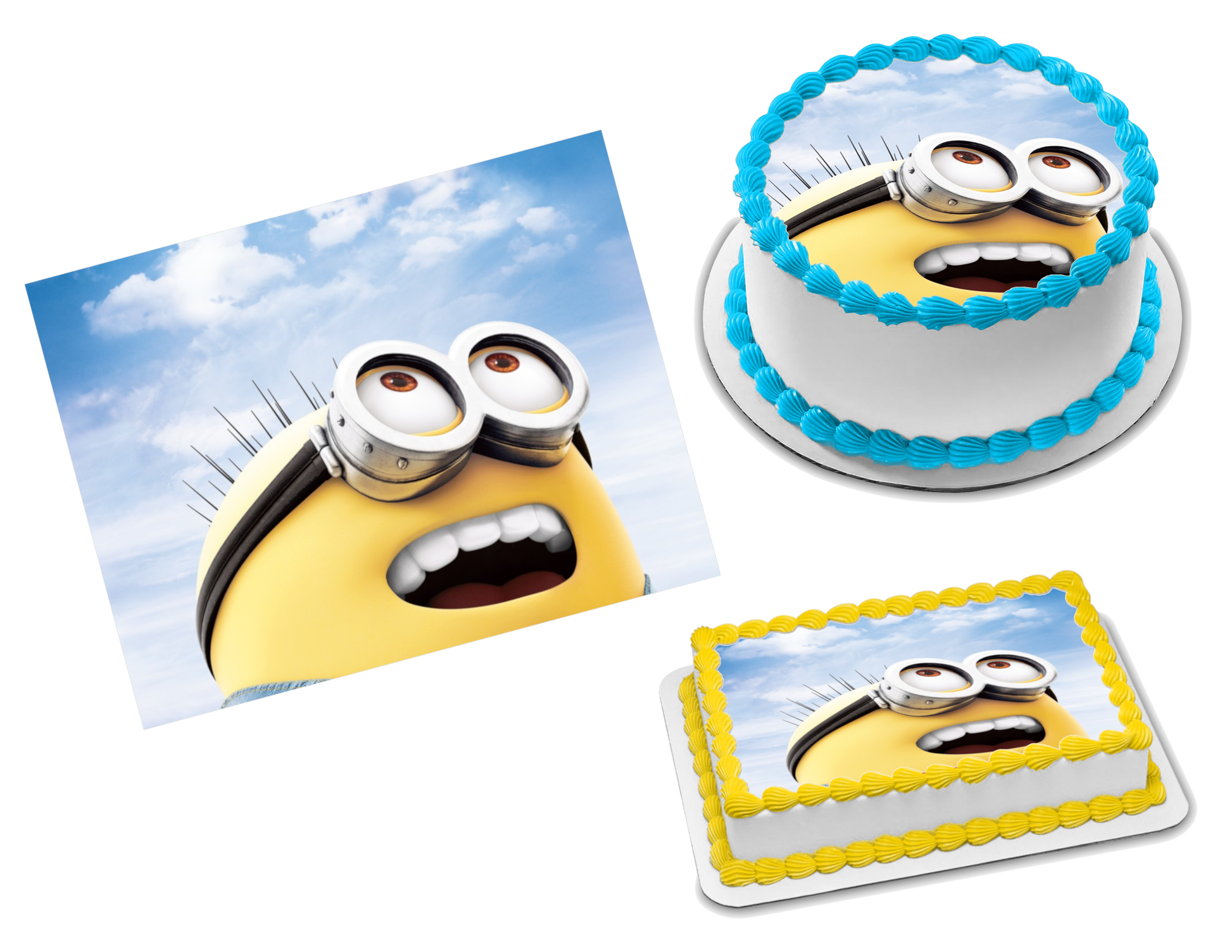 Minions Edible Image Frosting Sheet #34 (70+ sizes)