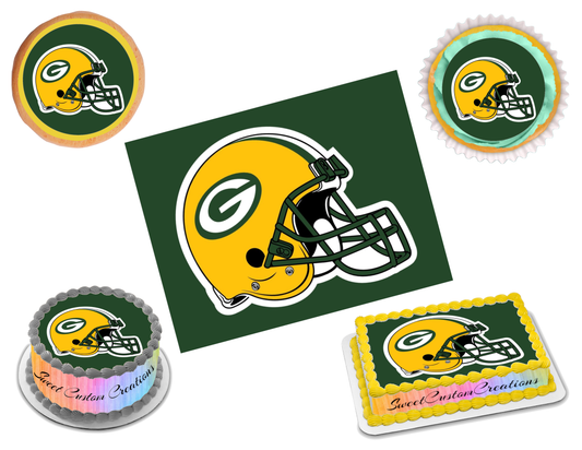 Green Bay Packers Edible Image Frosting Sheet #34 (70+ sizes)