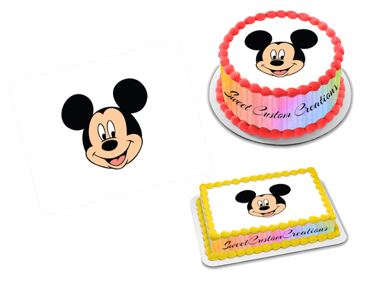 Mickey Mouse Edible Image Frosting Sheet #35 (70+ sizes)
