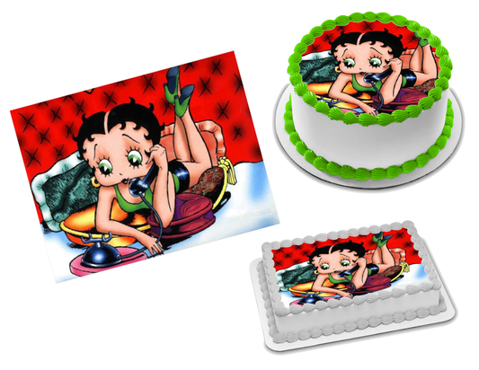 Betty Boop Edible Image Frosting Sheet #39 Topper (70+ sizes)