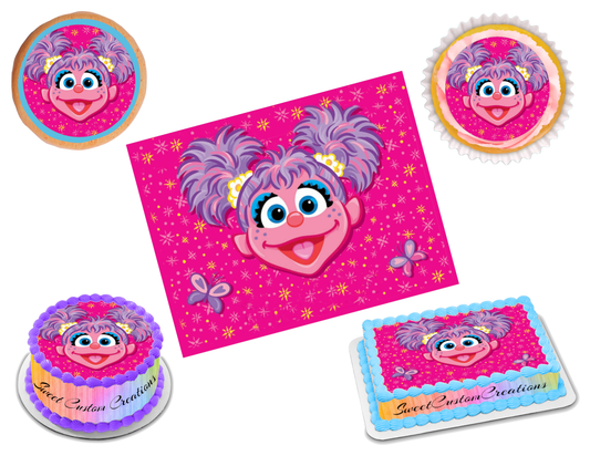 Abby Cadabby Edible Image Frosting Sheet #3 Topper (70+ sizes)