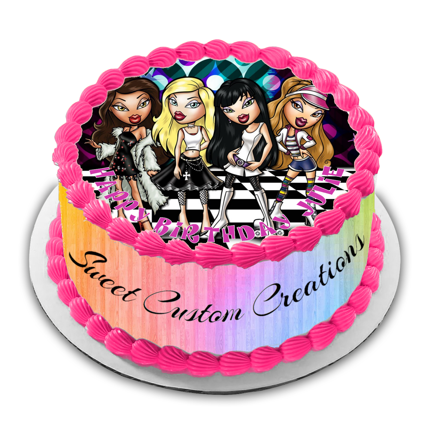 Bratz Edible Image Frosting Sheet #4 Topper (70+ sizes)