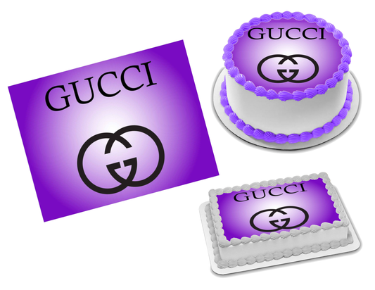 Gucci Edible Image Frosting Sheet #4 (70+ sizes)