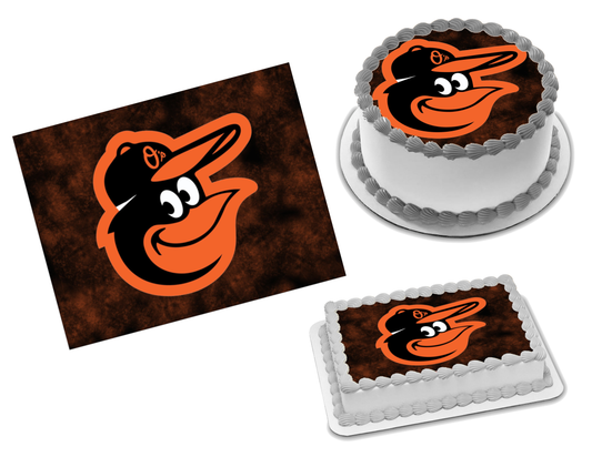 Baltimore Orioles Edible Image Frosting Sheet #4 Topper (70+ sizes)