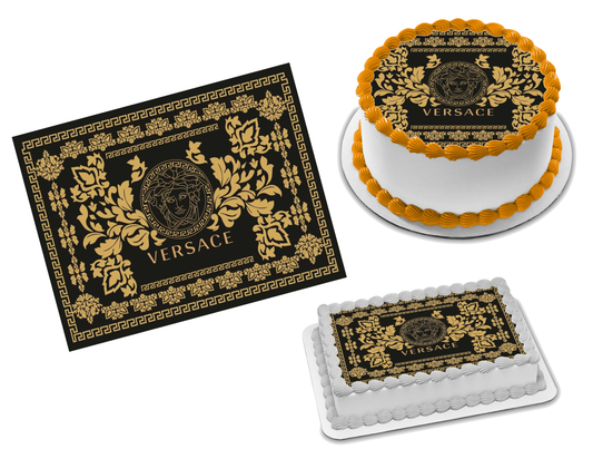 Versace Edible Image Frosting Sheet #4 (70+ sizes)