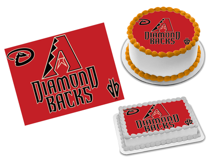 Arizona Diamondbacks Edible Image Frosting Sheet #4 Topper (70+ sizes)