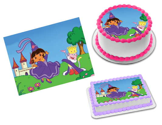 Dora the Explorer Edible Image Frosting Sheet #4 Topper (70+ sizes)