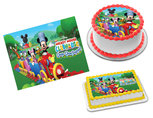 Mickey Mouse Clubhouse Edible Image Frosting Sheet #4 (70+ sizes)