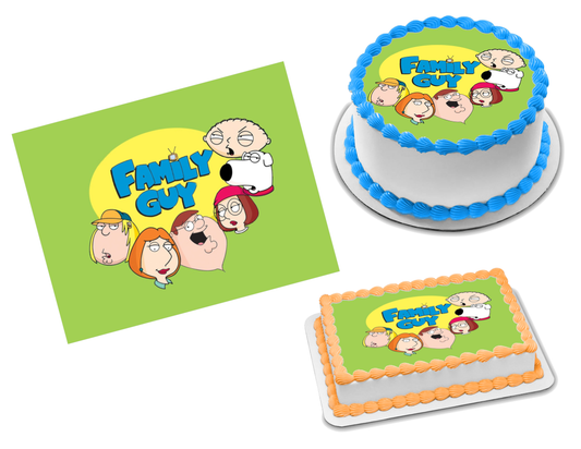Family Guy Edible Image Frosting Sheet #4 Topper (70+ sizes)