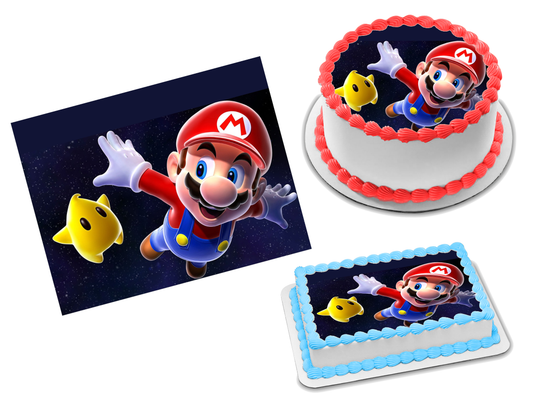 Super Mario Brothers Edible Image Frosting Sheet #4 (70+ sizes)