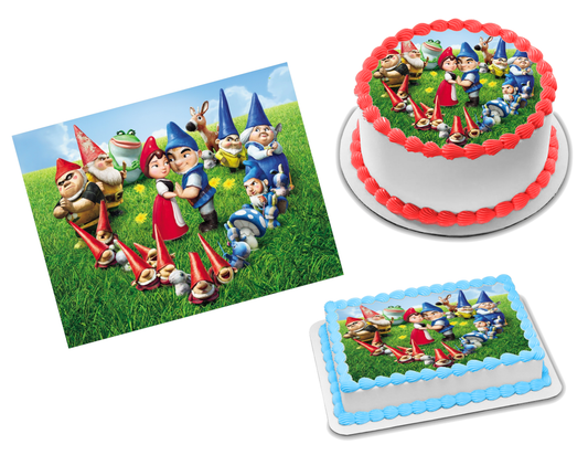 Gnomeo and Juliet Edible Image Frosting Sheet #4 Topper (70+ sizes)