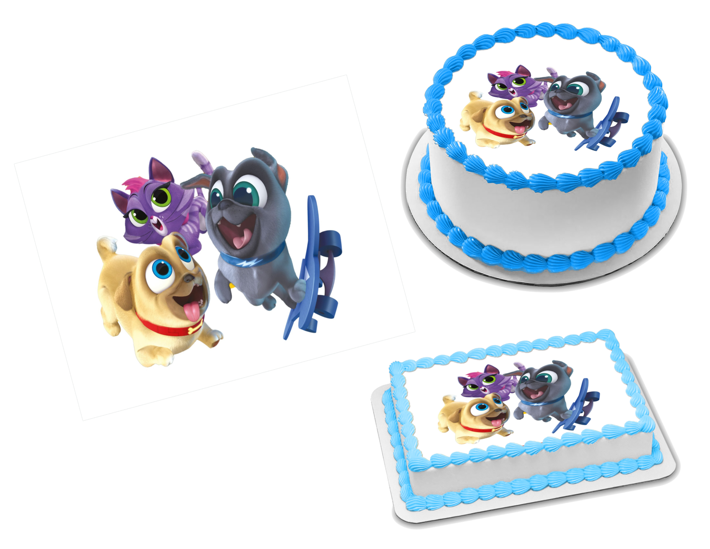Puppy Dog Pals Edible Image Frosting Sheet #4 (70+ sizes)
