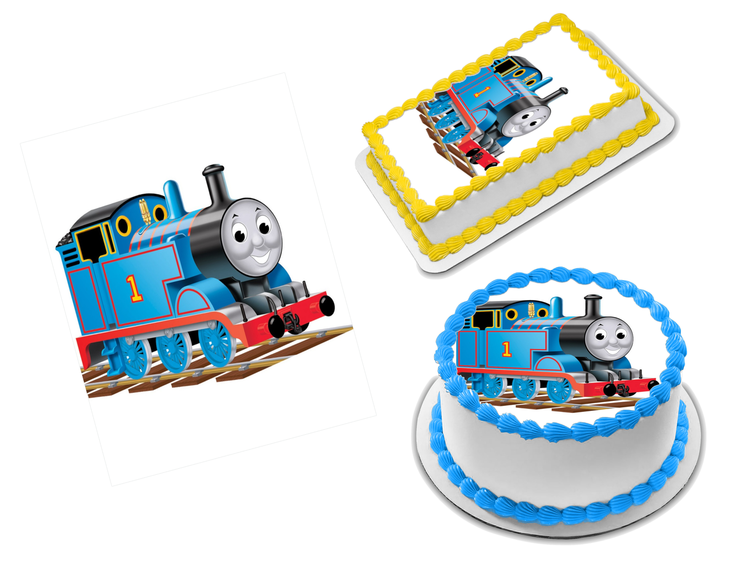 Thomas the Train Edible Image Frosting Sheet #4 (70+ sizes)