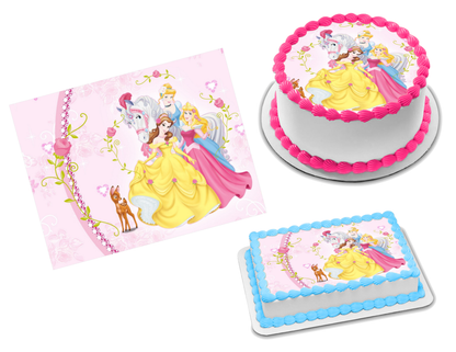 Disney Princess Edible Image Frosting Sheet #41 Topper (70+ sizes)