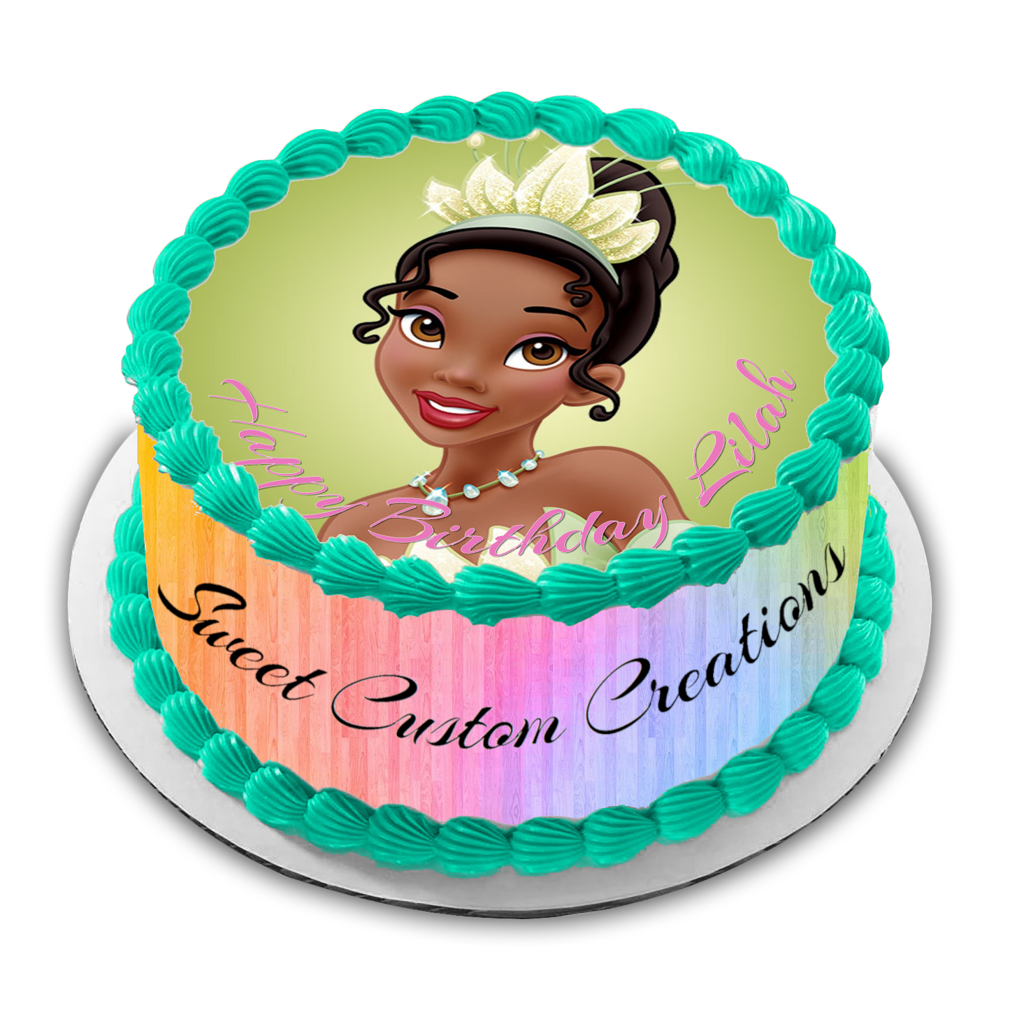 Princess Tiana Edible Image Frosting Sheet #49 (70+ sizes)