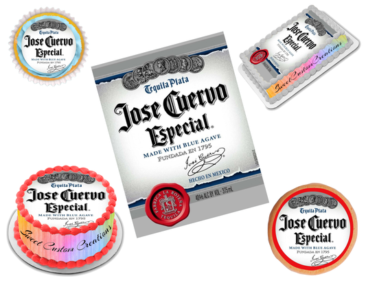 Jose Cuervo Edible Image Frosting Sheet #4 (70+ sizes)