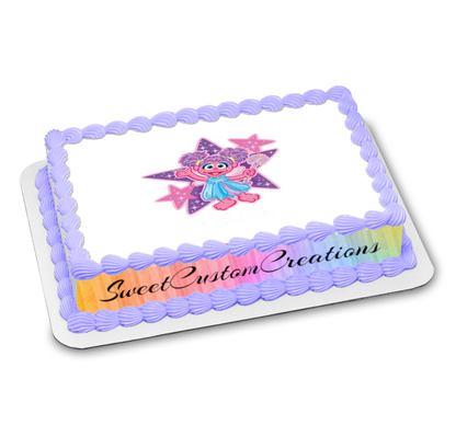 Abby Cadabby Edible Image Frosting Sheet #4 (70+ sizes)