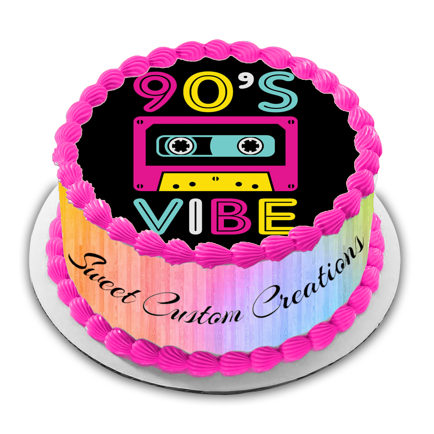 EDIBLE STICKER SHEETS  The 90s – Edible Cake Toppers