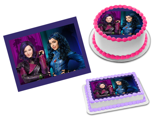 Descendants Edible Image Frosting Sheet #5 Topper (70+ sizes)