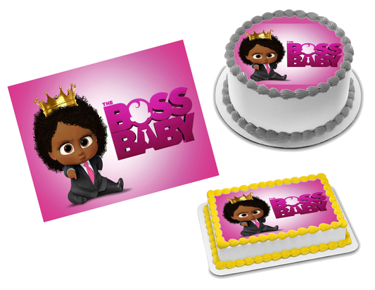 Boss Baby Edible Image Frosting Sheet #5 Topper (70+ sizes)