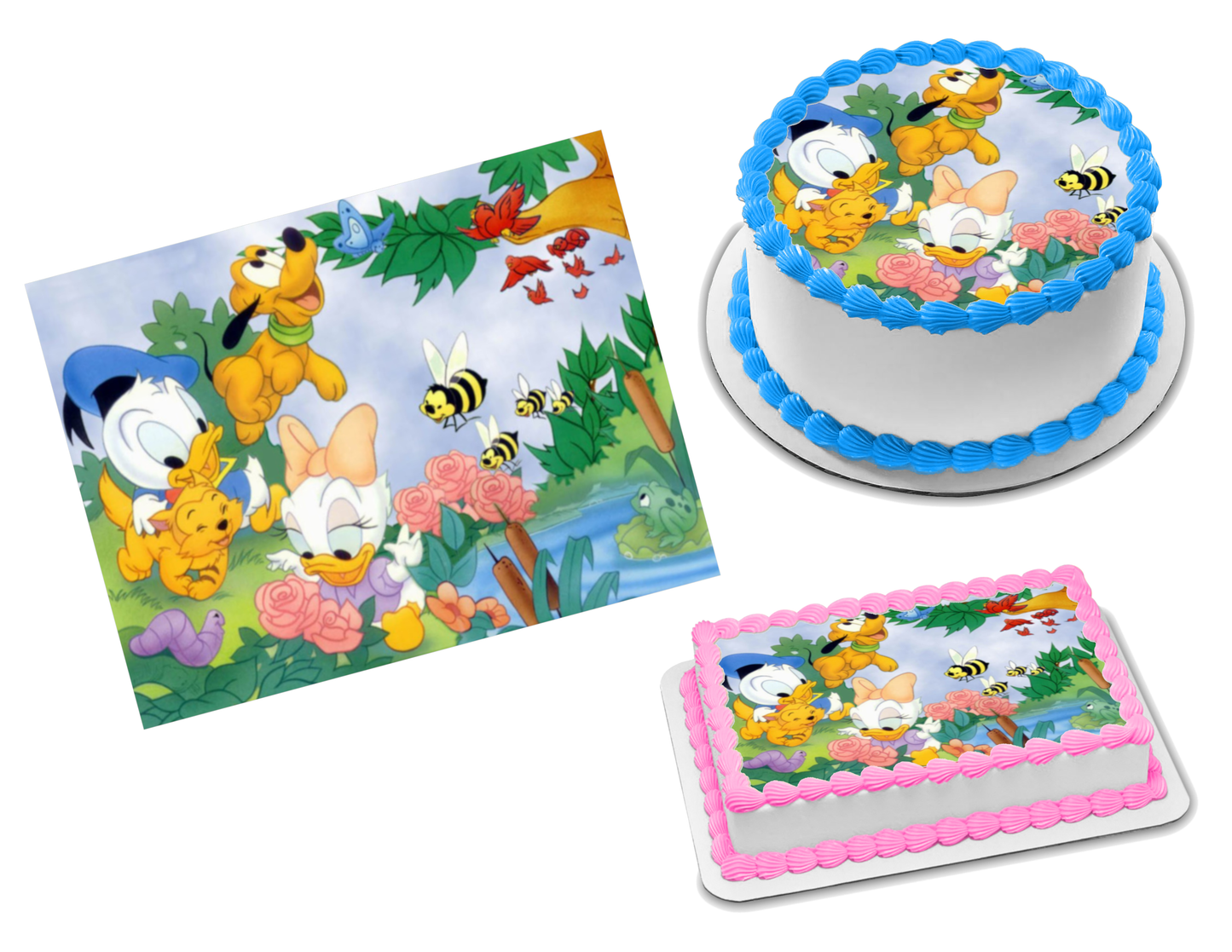 Disney Baby Edible Image Frosting Sheet #5 Topper (70+ sizes)