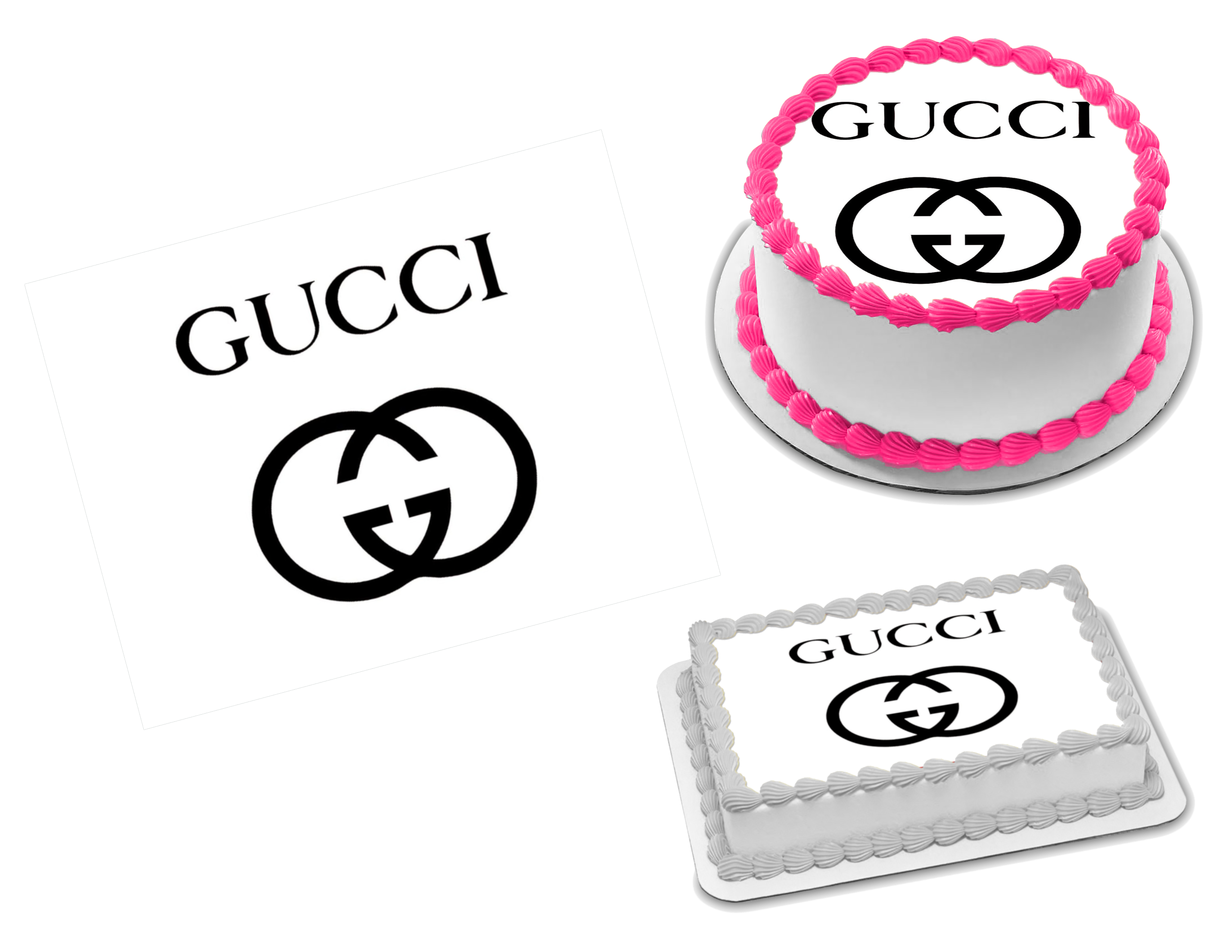 Gucci Cake and Cupcake Set  Branded Cake I custom cake