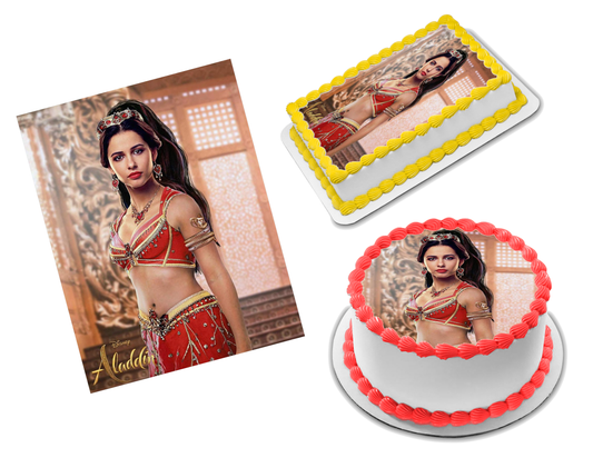 Princess Jasmine Edible Image Frosting Sheet #5 (70+ sizes)