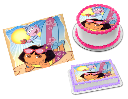 Dora the Explorer Edible Image Frosting Sheet #5 Topper (70+ sizes)